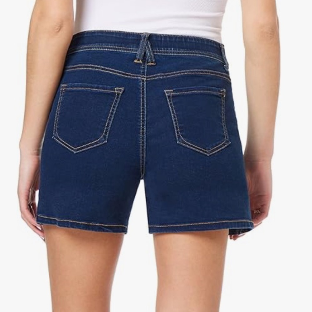 Angels Forever Young NWT 5-Pocket 360’ Sculpt Stretch Denim Jeans Shorts - Picture 4 of 16